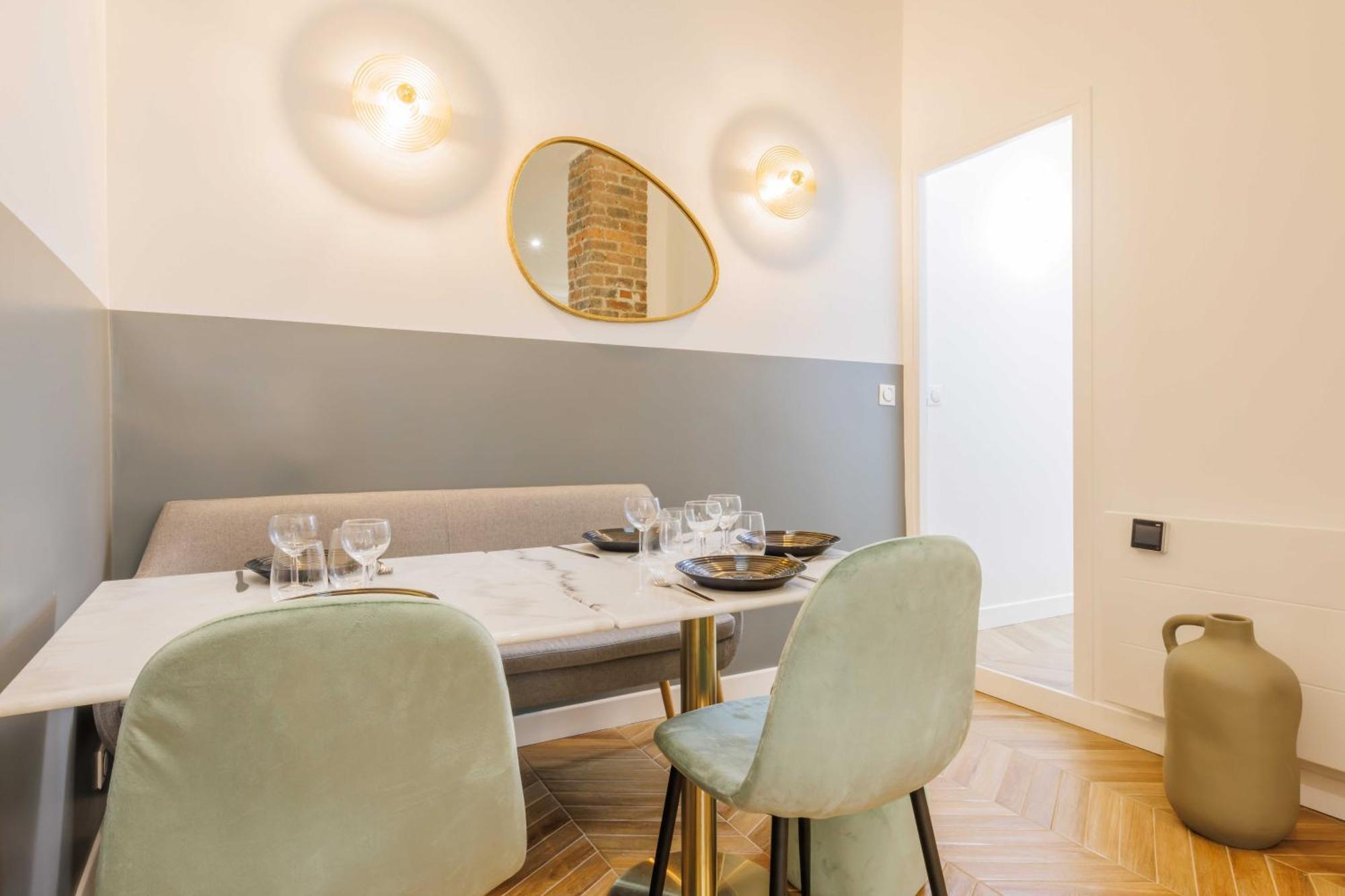 Charmant Appartement 2Br-6P - Gare De L'Est París Exterior foto