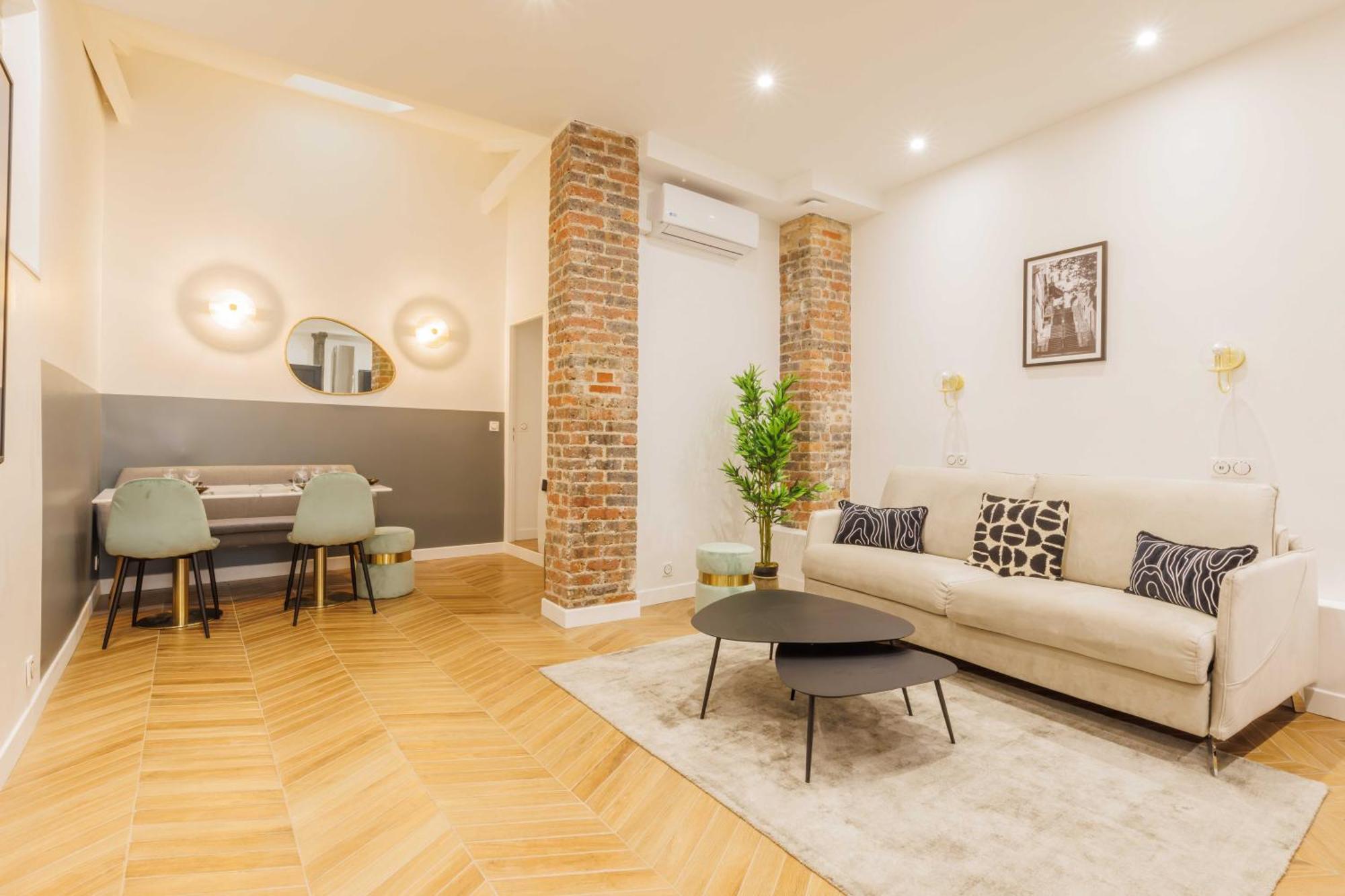 Charmant Appartement 2Br-6P - Gare De L'Est París Exterior foto